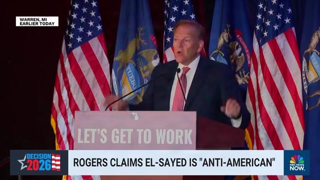 Mike Rogers Slams El-Sayed: ‘Never in My Lifetime Thought I Would Be Running Against the Guy Who Believed that America Deserved 9/11’