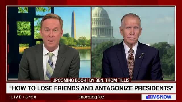 GOP Sen. Tillis: ‘I’m Here for the American People Not to Score Points with Stephen Miller’