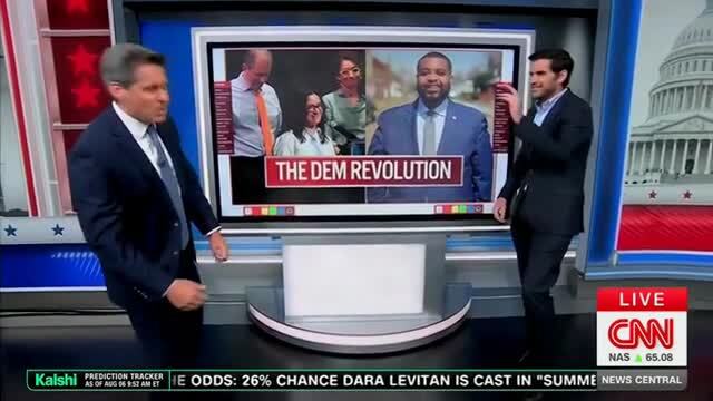 CNN’s Enten: ‘Democratic Party Is Absolutely Throwing Out Its House Incumbents at a Record Pace’