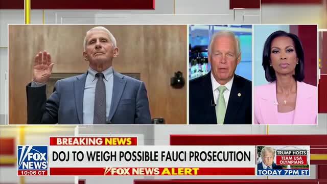 Sen. Ron Johnson: Whatever Information We Uncover from Fauci’s Phone ‘Probably Can’t Be Used to Prosecute Him for Federal Crimes’