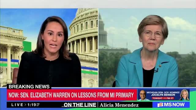 Elizabeth Warren: Abdul El-Sayed ‘Connects with People’ and Reminds Them the Power Is with the Voters