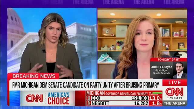 Mallory McMorrow Acknowledges that Antisemitism Is Rising in Her Party