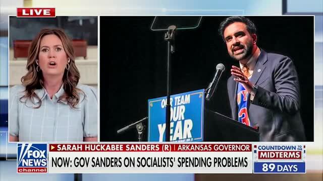 Sarah Huckabee Sanders on Socialists: ‘The Crazy Side Take over the Democratic Party’