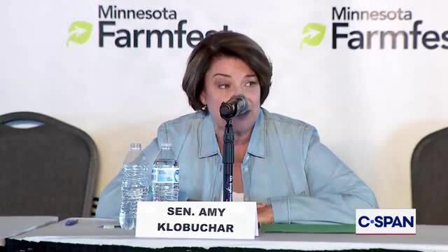 Sen. Amy Klobuchar Gets Booed at Minn. Gov. Candidate Forum After Stating She’s Supported Funding for ‘Order at the Border’
