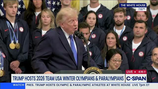 Trump: We Have a Bill That We’re Trying to Get Passed to Protect You, Your Sports and Women