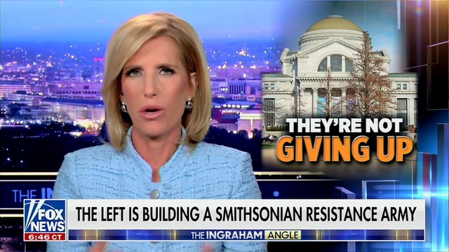 Ingraham: The Left Has a ‘Volunteer Army’ to Run Through Galleries for Photos to Make Sure Nobody Edits Their Version of History
