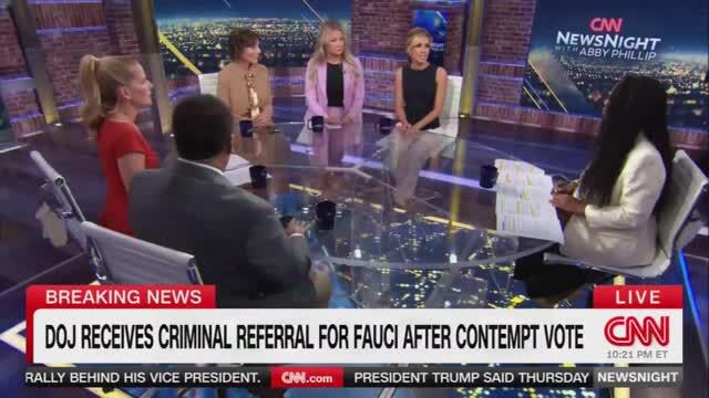 CNN Panel Blows up After Caroline Sunshine Says Fauci Should Be in a Mental Institution