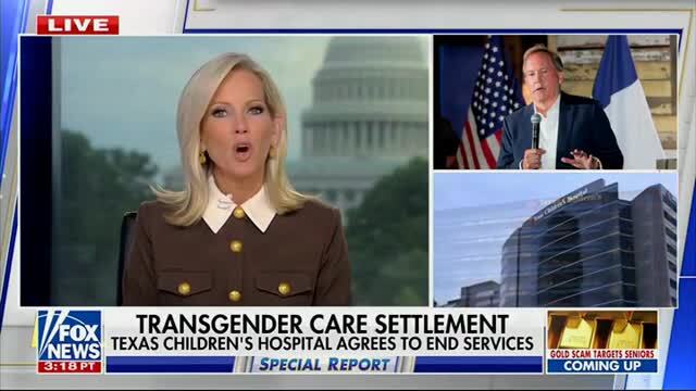 Bream: Texas AG Ken Paxton and the DoJ Announced a $10M Settlement with Hospital Over Claims It Illegally Gave Transgender Care to Minors