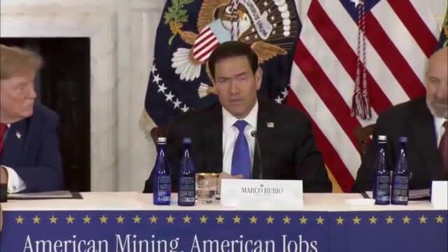 Sec. Rubio on Mining: That We Never Depend on Other Countries for Things to Prosper and Defend Ourselves as a People
