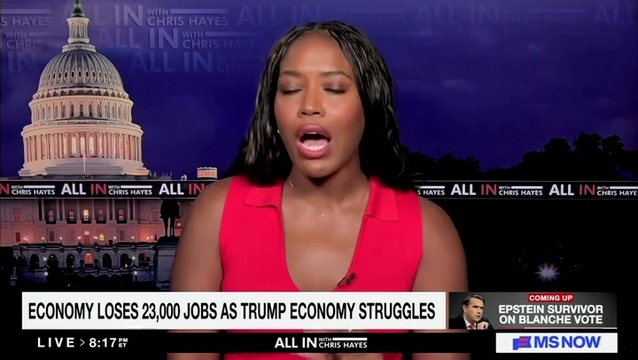 Alencia Johnson on Trump’s Economy Struggling: I’ve Heard from Incoming College Students That Their Federal Loan Assistance Is Being Cut
