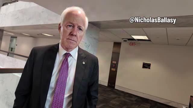 Sen. John Cornyn Says Sen. Bill Cassidy Supporting the Confirmation of Todd Blanche as AG Was a ‘Good Decision’