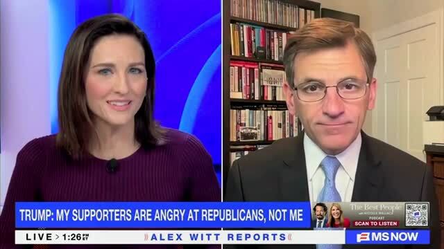Peter Baker on Whether Trump Is an Asset to His Party Amid Midterms: It Doesn’t Help When a President’s Approval Ratings Are So Low