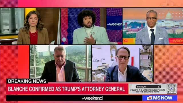 Andrew Weissmann: Blanche’s Record Shows He Has Been ‘Complicit With What the President Wanted’