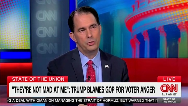 Scott Walker on Trump Blaming the GOP for Voter Anger: ‘It‘s Bigger Than Just Burritos,’ It‘s About Living the American Dream