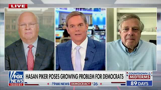 Fmr. Clinton Advisor Mark Penn: ‘This Is a Political Implosion of the Democratic Party’ for Your Senate Nominee to Support Hasan Piker