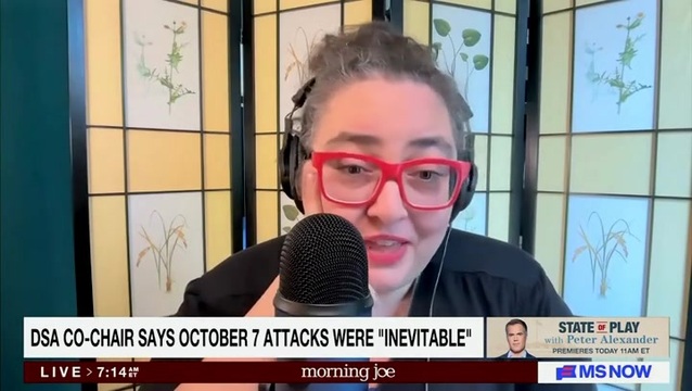 DSA Co-Chair Says October 7 Attacks Were ‘Inevitable’
