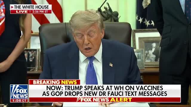 Trump Moves to Reshape Childhood Vaccine: Split Up the MMR Shot, Measles, Mumps and Rubella Vaccines To Be Administered at Separate Visits
