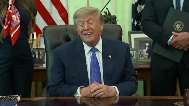 Trump: The Only One ‘That Has Control’ of the Strait of Hormuz Right Now Is the U.S. Navy, We Control the Strait, 100%