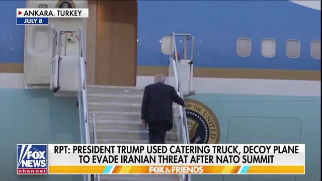 Fox News: Trump’s Security Team Went to Lengths to Conceal His Movements After a Credible Iranian Threat Emerged Around NATO’s Summit in Turkey