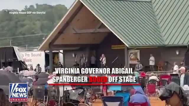 Va. Gov. Spanberger Gets Rough Reception at 90th Annual Old Fiddlers’ Convention in Galax as Boos and Hecklers Drown Out Parts of Her Remarks