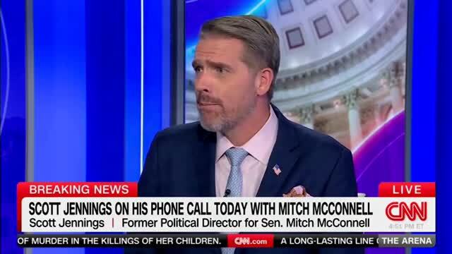 ‘Why Is He Talking to You?’ Scott Jennings Pressed on Why McConnell Gives Him Health Updates