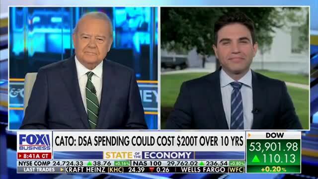Fox Business: DSA Spending Could Cost $200T Over 10 Yrs.