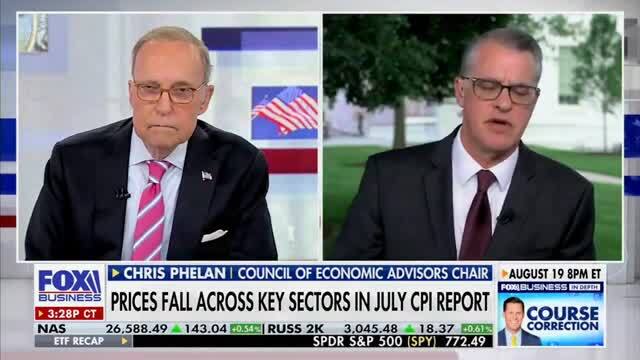 Chris Phelan on July’s CPI Report: Some Things That Came in Below the Average, They’re Attributable to Specific Trump Admin Policies