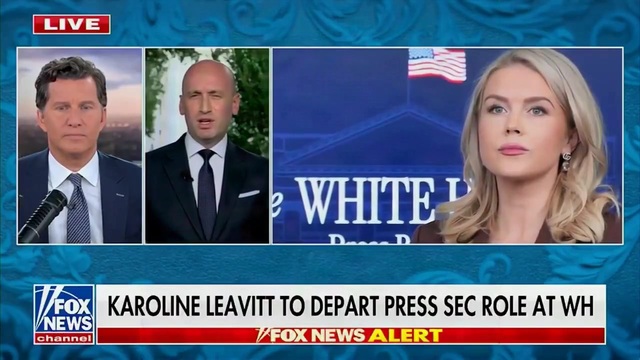 Stephen Miller on Sec. Leavitt Set to Depart Role: I Can’t Wait to See What Her Future Holds, She Has Served Trump and This Country So Well