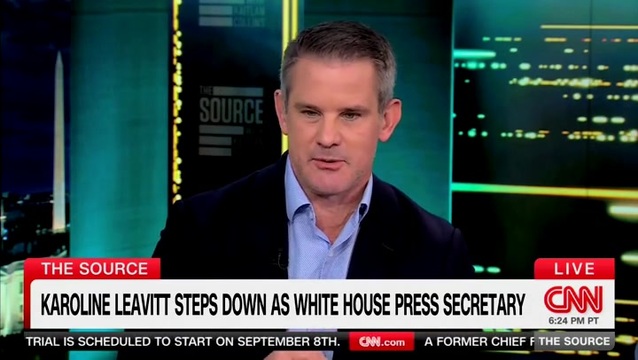 Trump Nemesis Adam Kinzinger Praises Karoline Leavitt for Her ‘Classy’ Way of Denying ‘Obvious Truth’