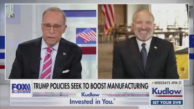 Larry Kudlow Asks Howard Lutnick if He’s on the Show for China Trade — He Replies: ‘I’m Here for Car Week’