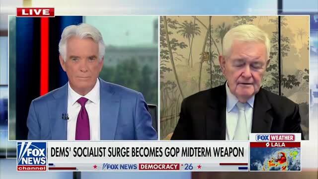 Gingrich: If Republicans Run a Strategic Campaign as a Team, These Midterms Could Be Historic ‘on a Scale You Can’t Quite Imagine’