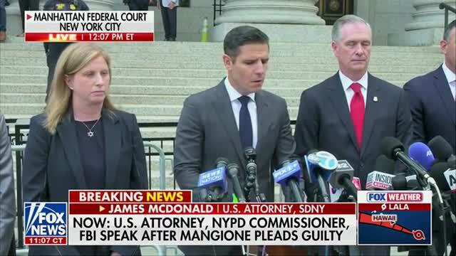 U.S. Attorney, SDNY After Mangione Guilty Plea: ‘There Can Be No Celebrity in Assassination’