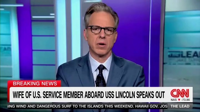 Wife of Service Member Rips Trump Administration’s ‘Infuriating’ Denial About Conditions Aboard USS Abraham Lincoln