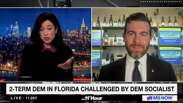 Oliver Larkin: ‘Democratic Socialist’ Is More Palatable Than ‘Two-Time Appointed Ron DeSantis Democrat’