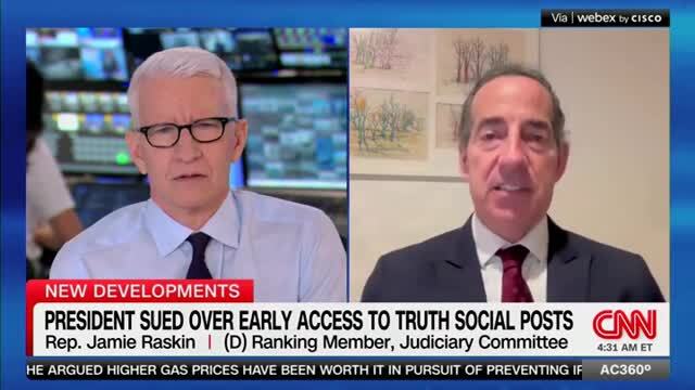Rep. Jamie Raskin: ‘Trump Media Deals Could Generate $1 Million a Month for Trump’s Company’