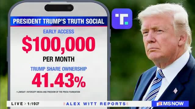 Ty Cobb on Trump Selling Early Access to W.H. Social Posts: If the Founders Knew This Would Happen, They Would’ve Said Something to Prevent It