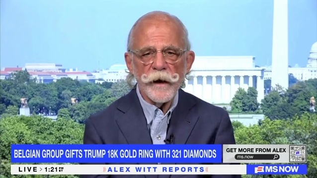 Ty Cobb on Trump’s Belgian Ring Tied to Tariff Exemption: That’s a Gift That No Other President Would Take as a Personal Gift