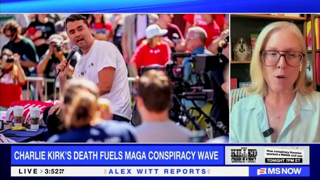 Zadrozny on Charlie Kirk: It Open an Opportunity for Dozens of Creators That I Tracked, Who’ve Built a Small Empire on the Backs of Conspiracies
