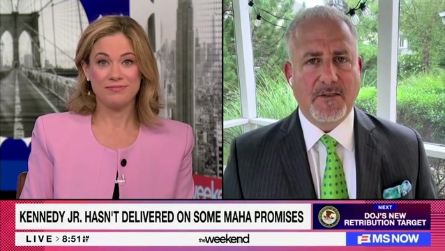 David Drucker on Promises Made by RFK Jr. Amid MAHA: When You Start Slapping Costs on Things, Voters May Look at It Differently