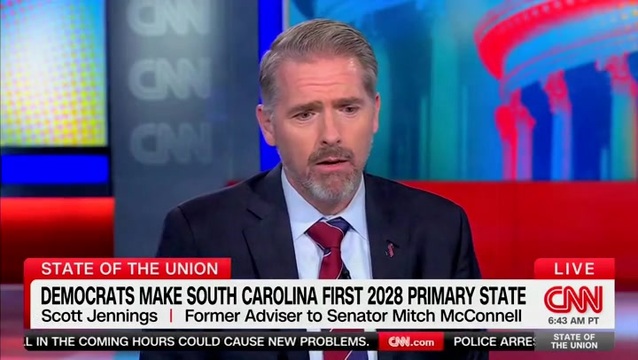 Scott Jennings on Dems Making S.C. First 2028 Primary State: Dems Are Cackling About How They‘ve Pulled One Over the Socialists