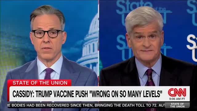 Sen. Cassidy on Trump’s Vaccine Order: His Proposal Is Going to End Up with More Children Being Sick