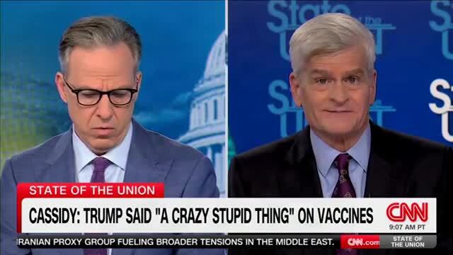 Sen. Cassidy on If Trump’s Vaccine Order Can Lead to More Deaths: ‘Absolutely,’ If You‘re Pro-Life, You Should Be Pro Vaccine