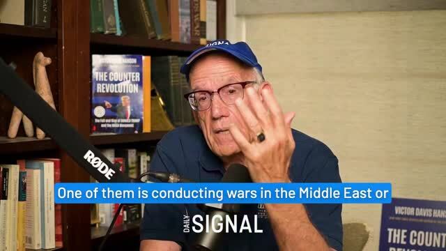 Victor Davis Hanson Slams Tucker Carlson’s ‘Incoherent’ Third Party Plan