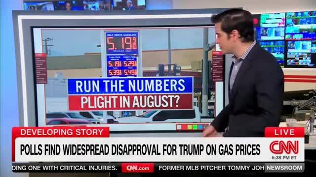 Harry Enten: Americans’ Hatred for Trump on Gas Prices Is at a ‘Historic Degree’