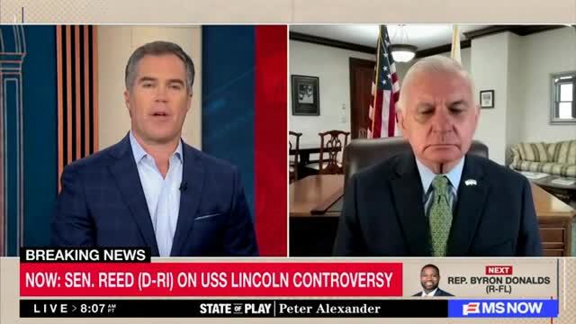 Dem Sen. Jack Reed: Poor Conditions Aboard USS Abraham Lincoln Sends a Message to China That We’re Not Prepared