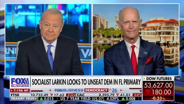 Rick Scott: The Democratic Leadership Works for Hasan Piker, AOC and Mamdani