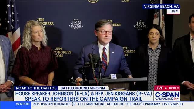 Mike Johnson: Jeffries and Schumer Are Not Even Trying to Resist the DSA Takeover at This Point