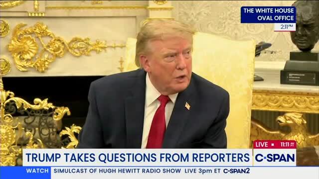 Trump: I Like the Idea of Declaring the Strait of Hormuz ‘a Territory of the United States’
