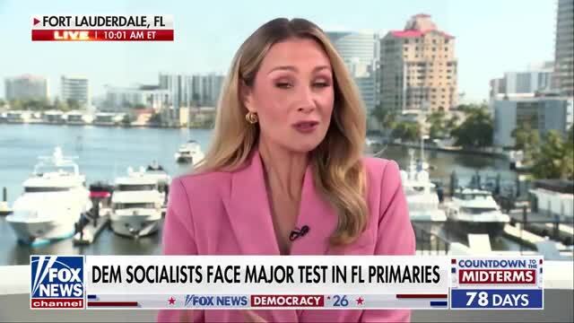 Fox News: Socialism Faces Big Test in Fla., Oliver Larkin Takes on Rep. Moskowitz While Pushing for Ending Military Aid to Israel, Taxing the Rich