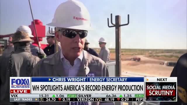 Sec. Wright at the Permian Basin in West Texas: We Can Produce More Oil and Gas at Less Cost Than Ever, Natural Gas Production Has Grown Sevenfold